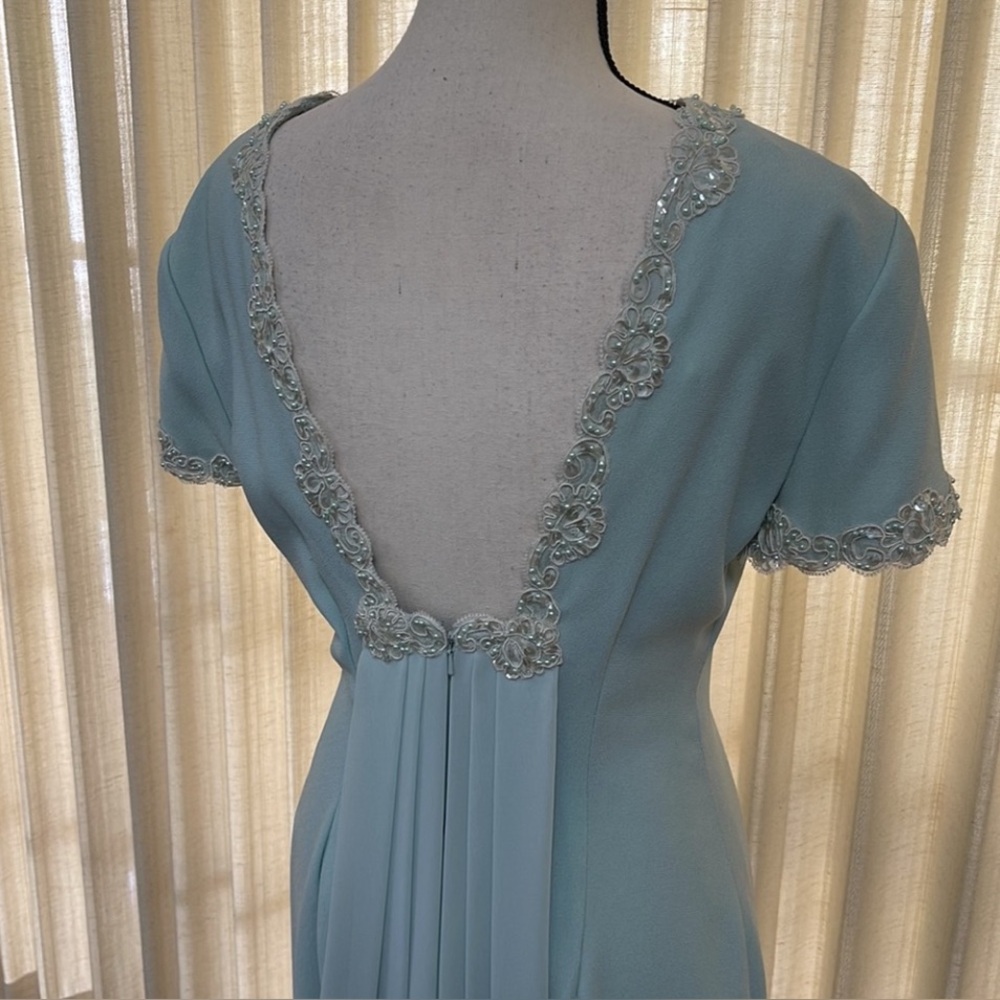 ~Liz Claiborne NIGHT Formal Mother of the Bride/Groom Occassion Dress. Aqua